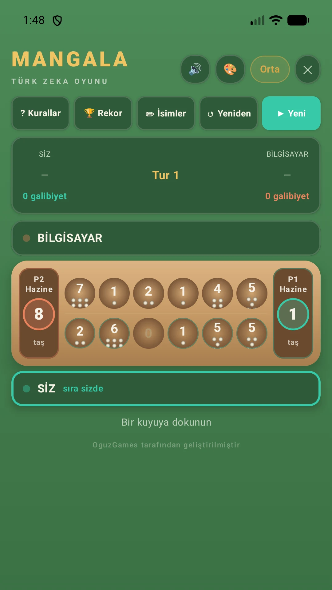 Mangala: Türk Zeka Oyunu screenshot