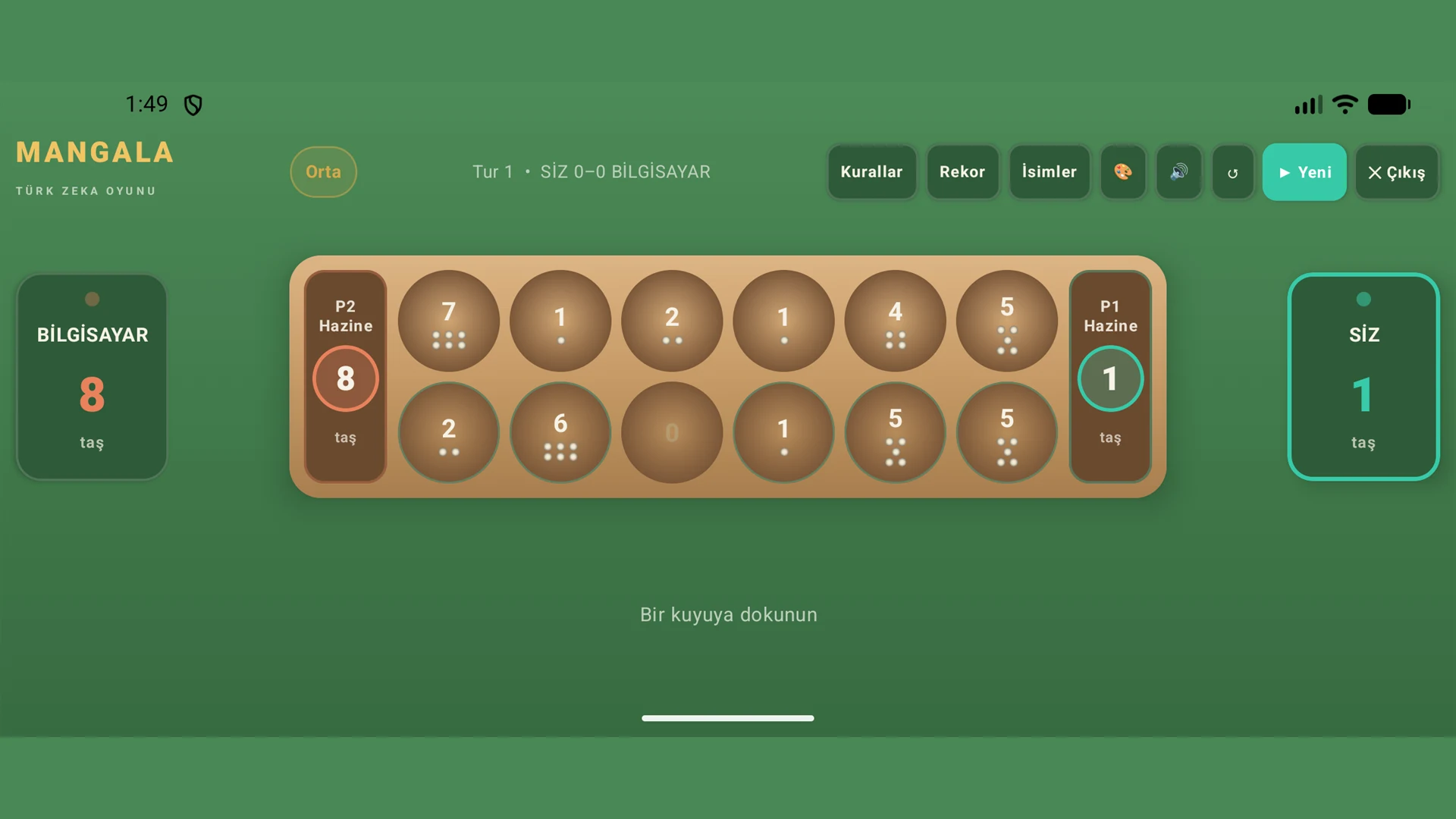 Mangala: Türk Zeka Oyunu screenshot
